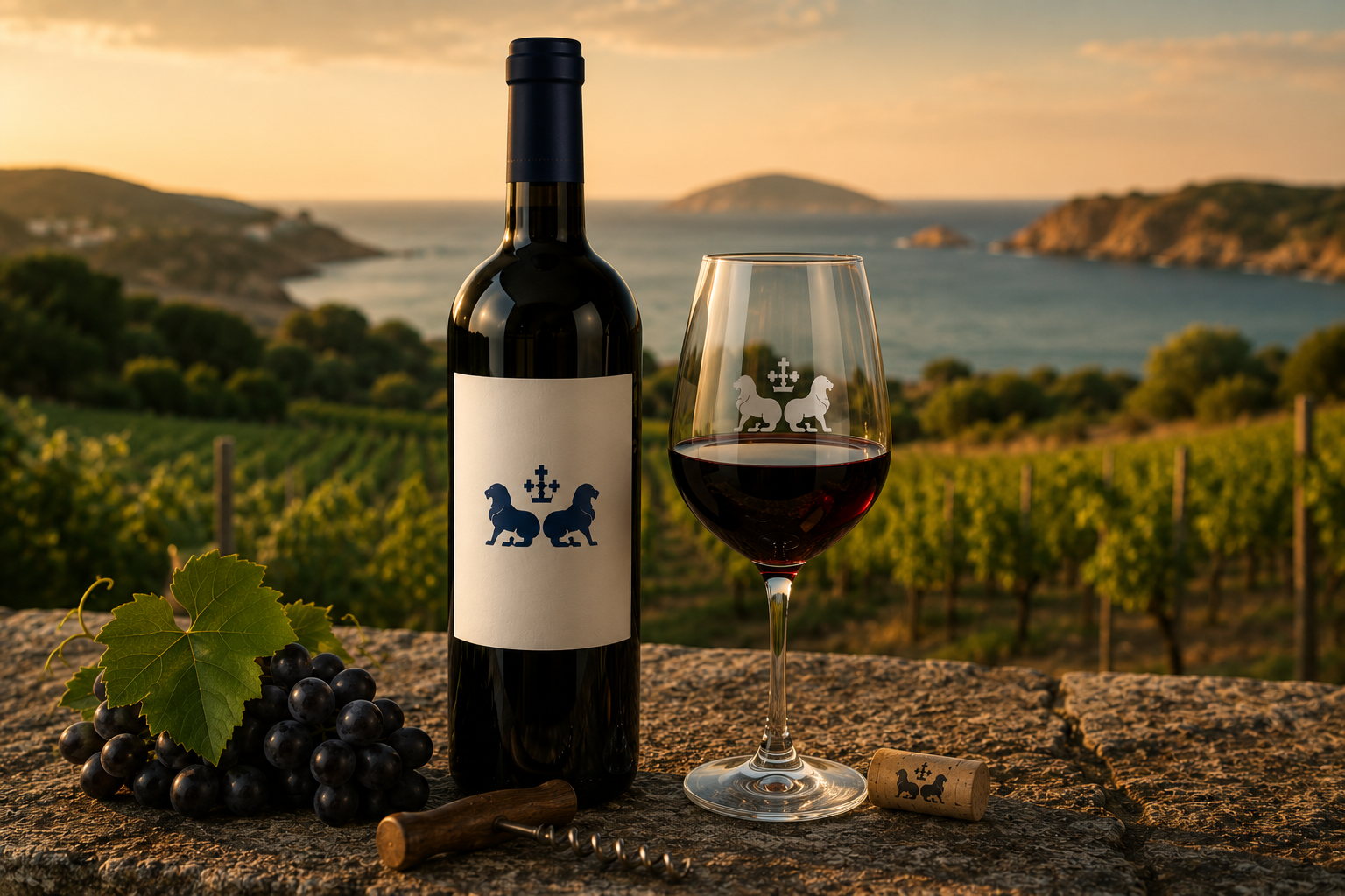 Two Lions Brand Sardinia visual